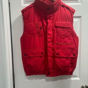 Vintage Down Puffer Vest The Company Store M